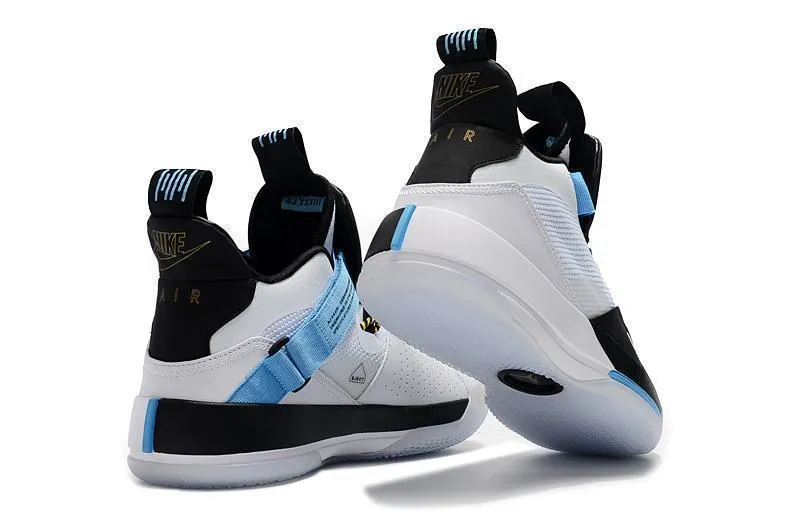 Nike Air Jordan 33 White Black Blue Men Shoes !!! CYBER MONDAY SALE !!! Wrestling Shoes Asics Pink