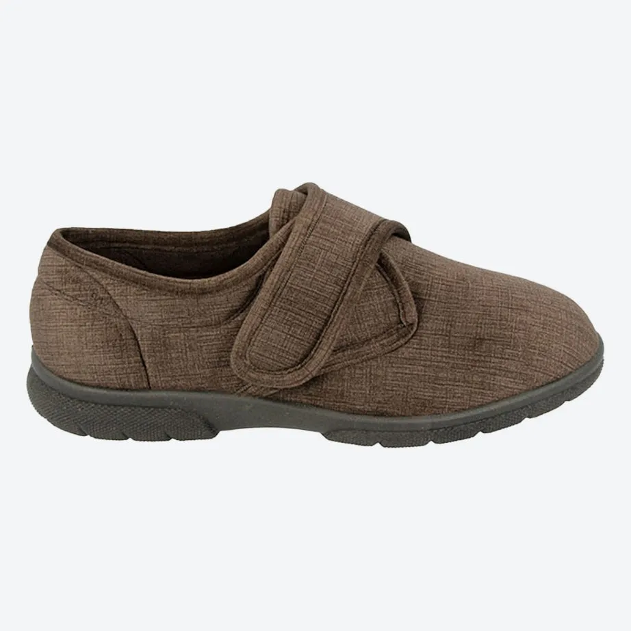 Dream Foam Slippers Mens Extra Wide Fit DB Hallam Slippers