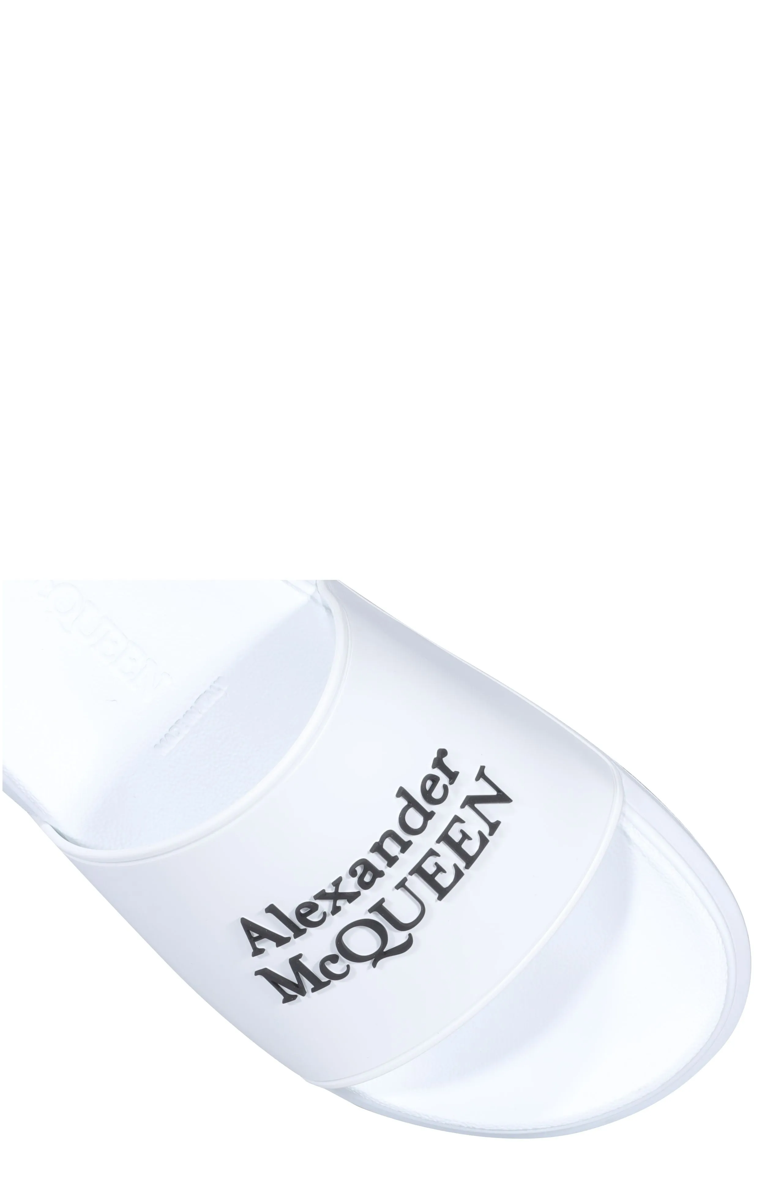 Aldo Sandals Alexander McQueen Logo Printed Slides