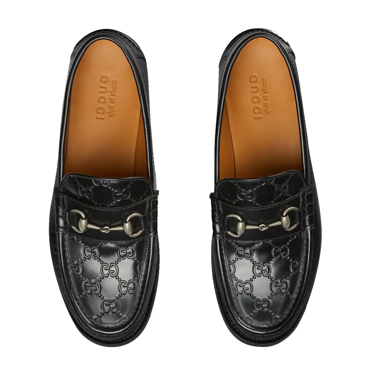 GUCCI Hosrebit Major Loafer Black Alexandre Birman Loafers