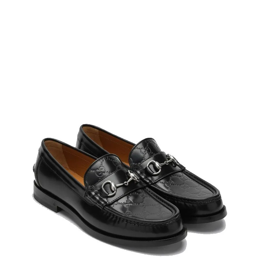 GUCCI Hosrebit Major Loafer Black Loafers Aesthetic