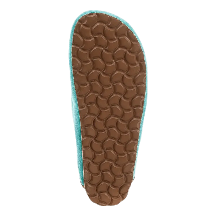 Muffy Suede Green Aesthetic Slippers