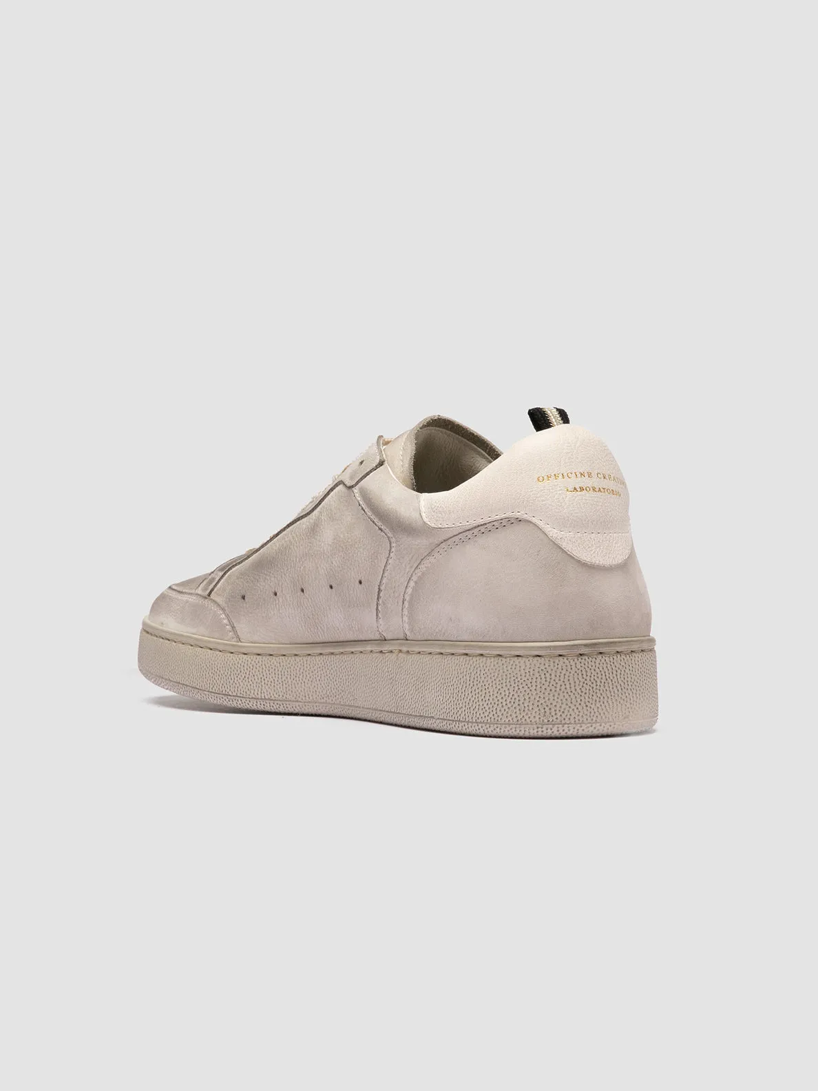 THE ANSWER 005 - Grey Leather and Suede Low Top Sneakers Umbro Sneakers