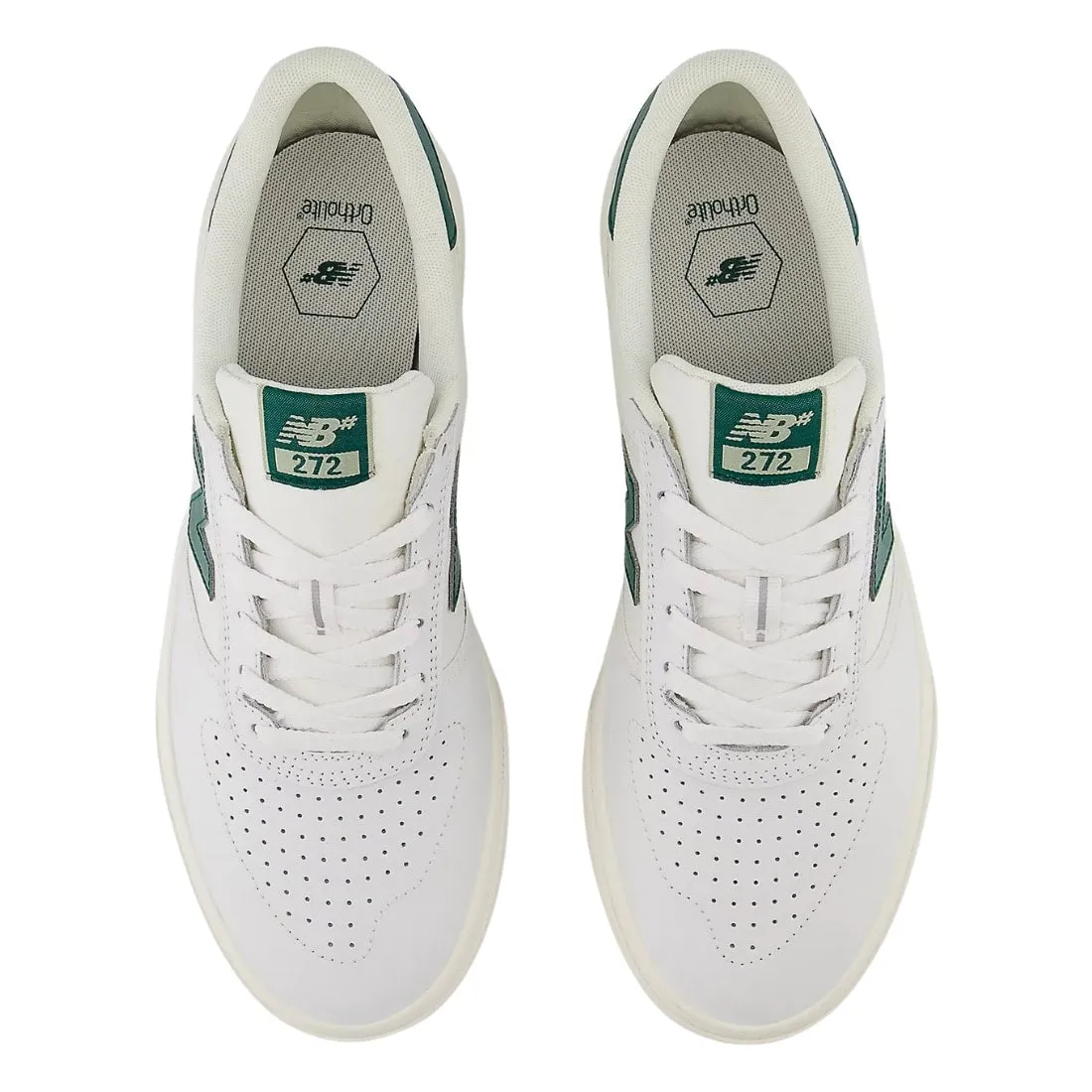 New Balance 610s New Balance Numeric NM272 Skate Shoes - White/Green