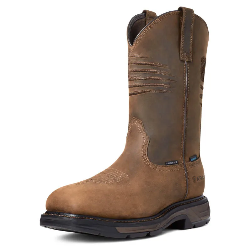 500 Dollar Work Boots ARIAT Men's Workhog XT Patriot Waterproof 10036002