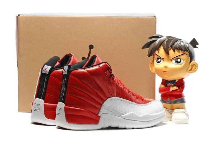 Asics Netburner Ballistic Volleyball Shoes Nike Air Jordan 12 Retro Cherry White Black Shoes Basketball Men Size US 7 - 13