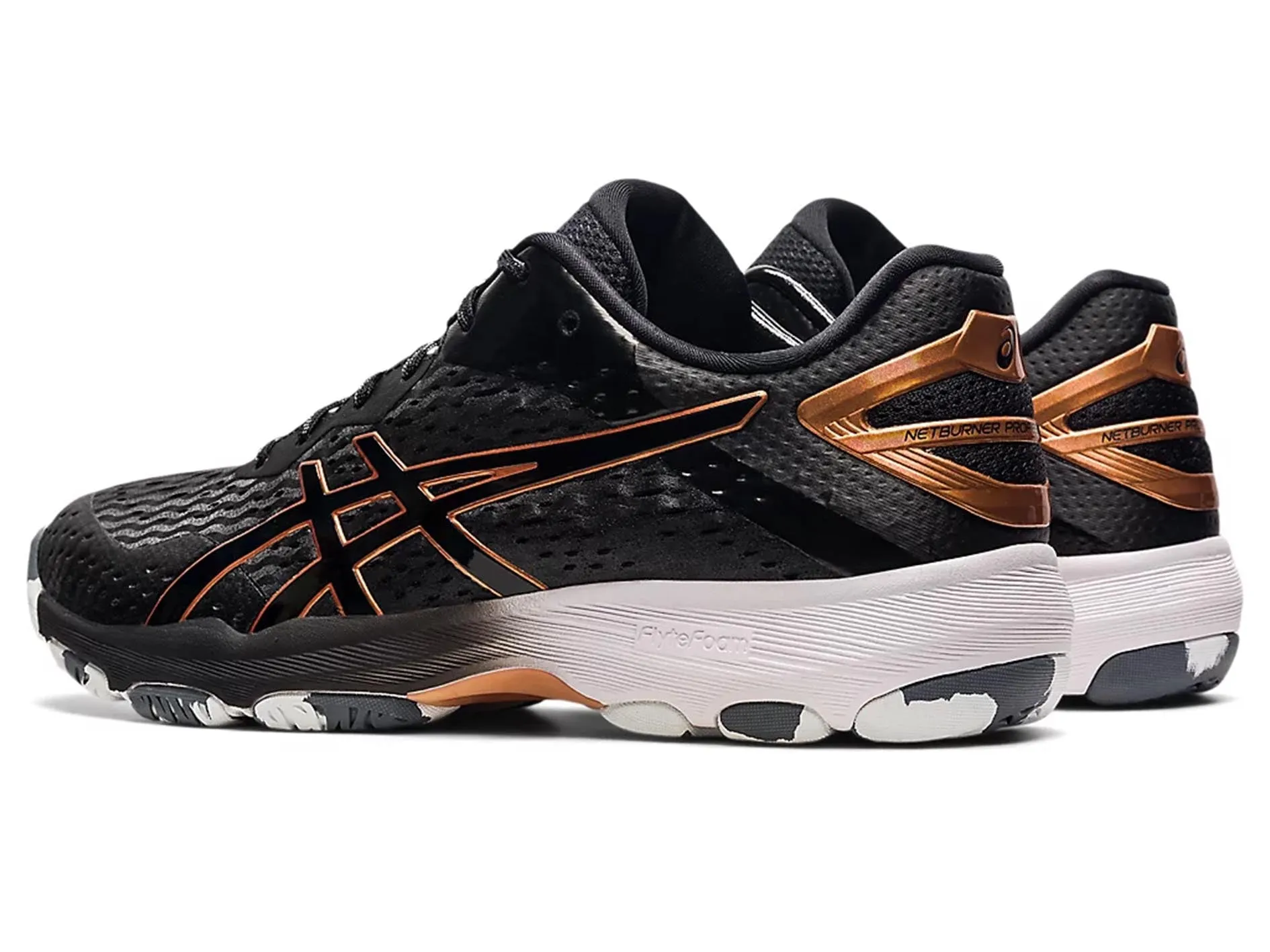 Low Profile Asics Shoes Asics Womens Netburner Professional FF 2 <BR> 1072A036 004