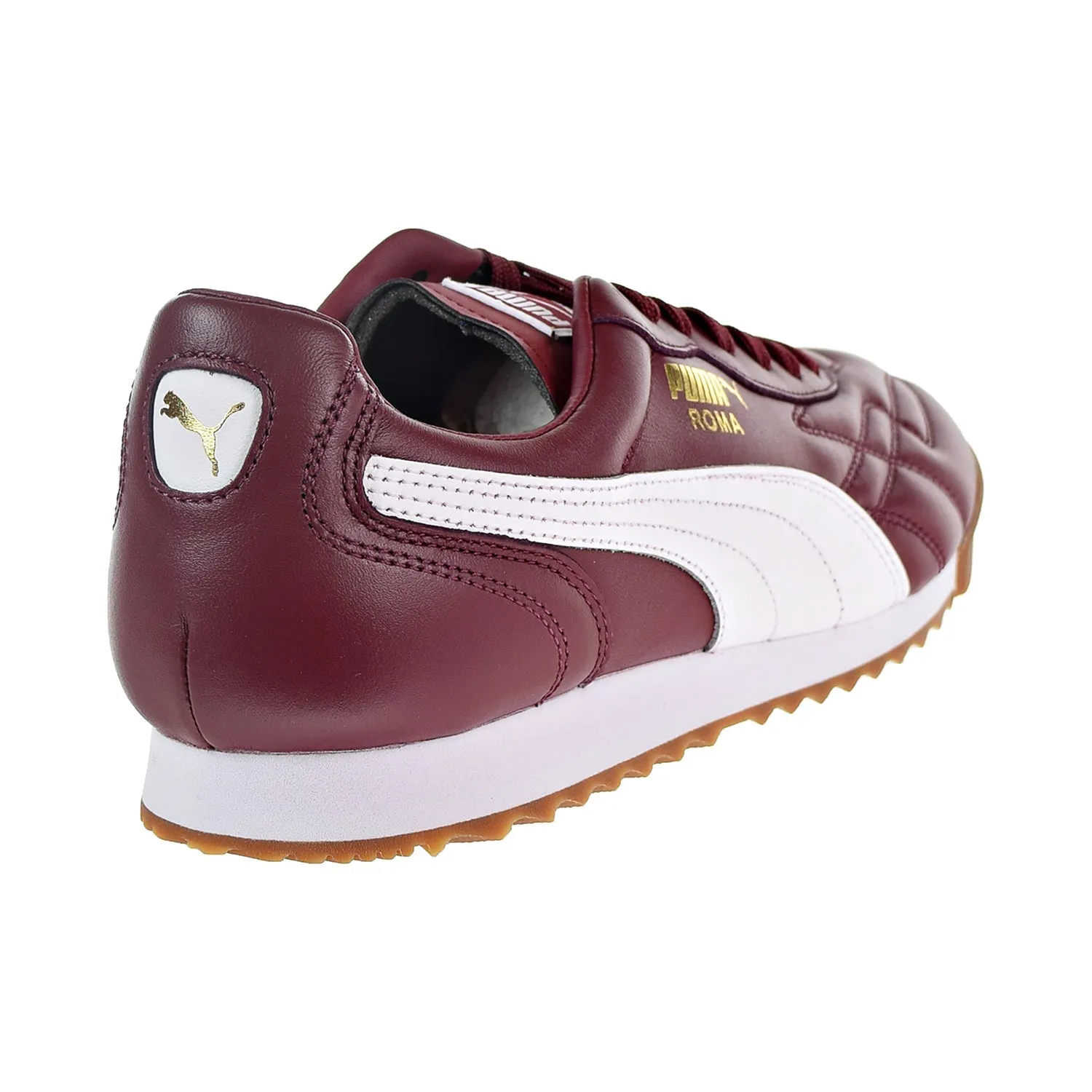 Puma Roma Anniversario Men's Shoes Pomegranate/Puma White Puma Nova Court Pickleball Shoes