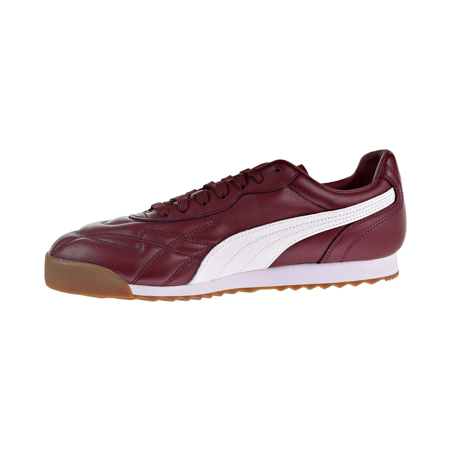 Puma Roma Anniversario Men's Shoes Pomegranate/Puma White Puma Non Marking Badminton Shoes