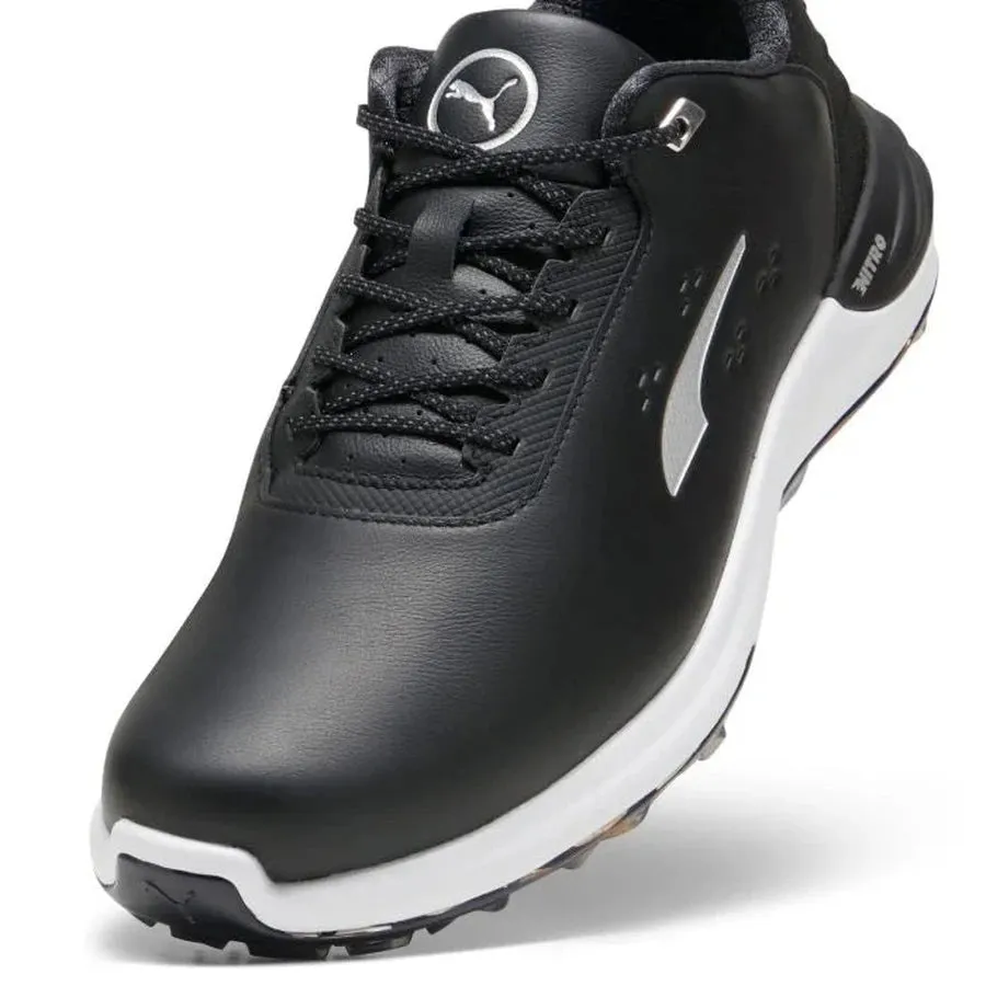 Puma Safety Shoes Nz Puma PHANTOMCAT NITRO Golf Shoes - Black/Silver
