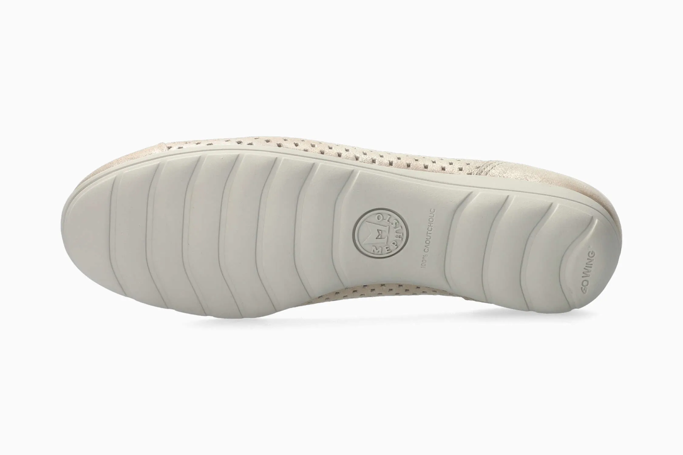 Erika Perf - Sand Slip On Vans Skull