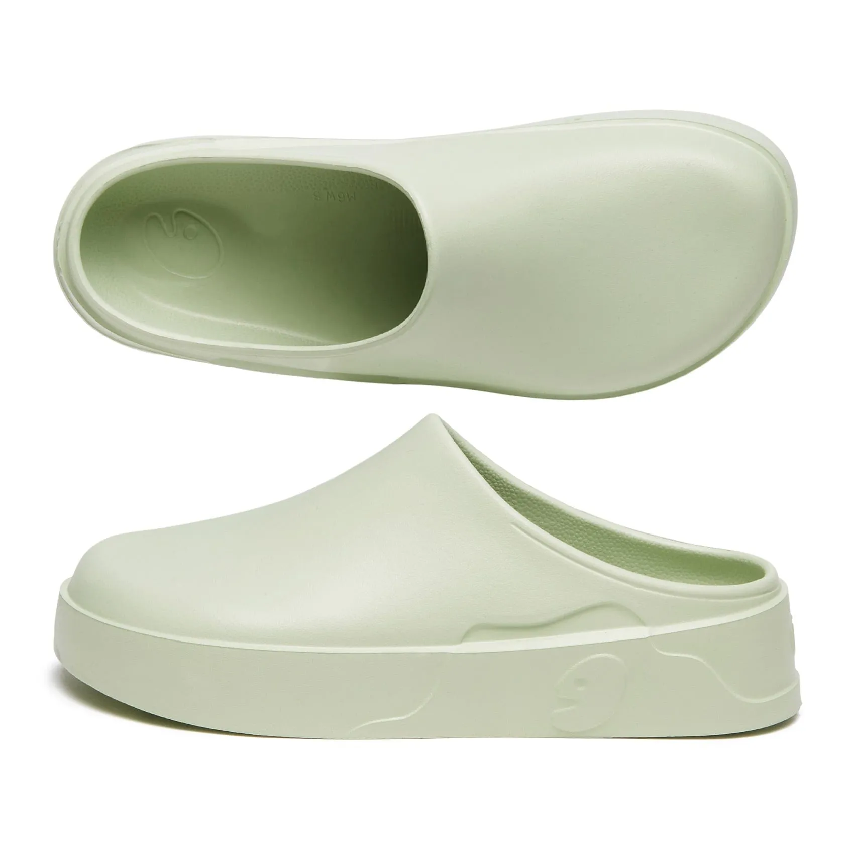 Sage Green Tenerife Women Slip On Outdoor Slippers