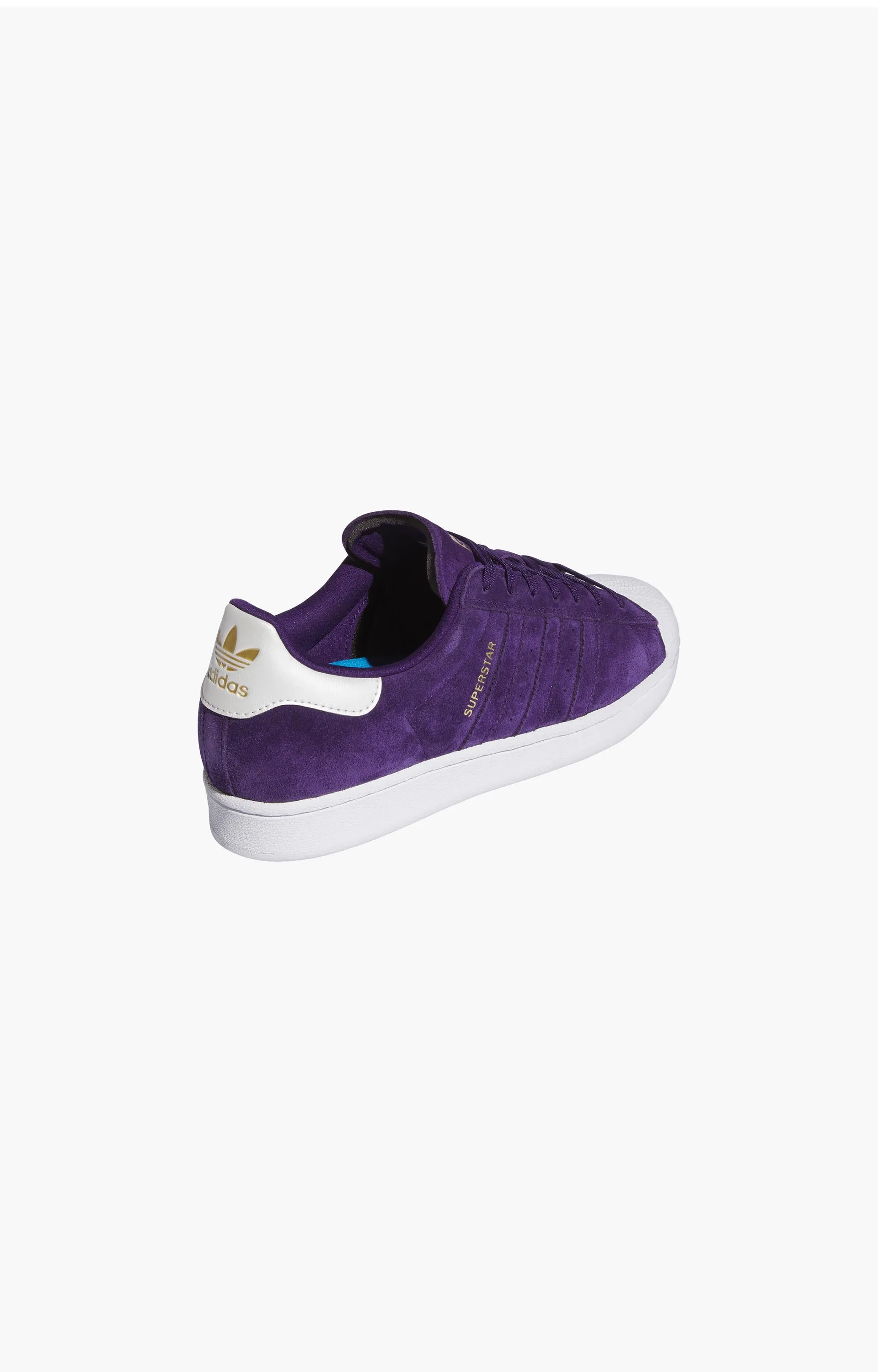 Adidas Superstar Adv Shoes, Purple Adidas Recycled Sea Plastic Shoes