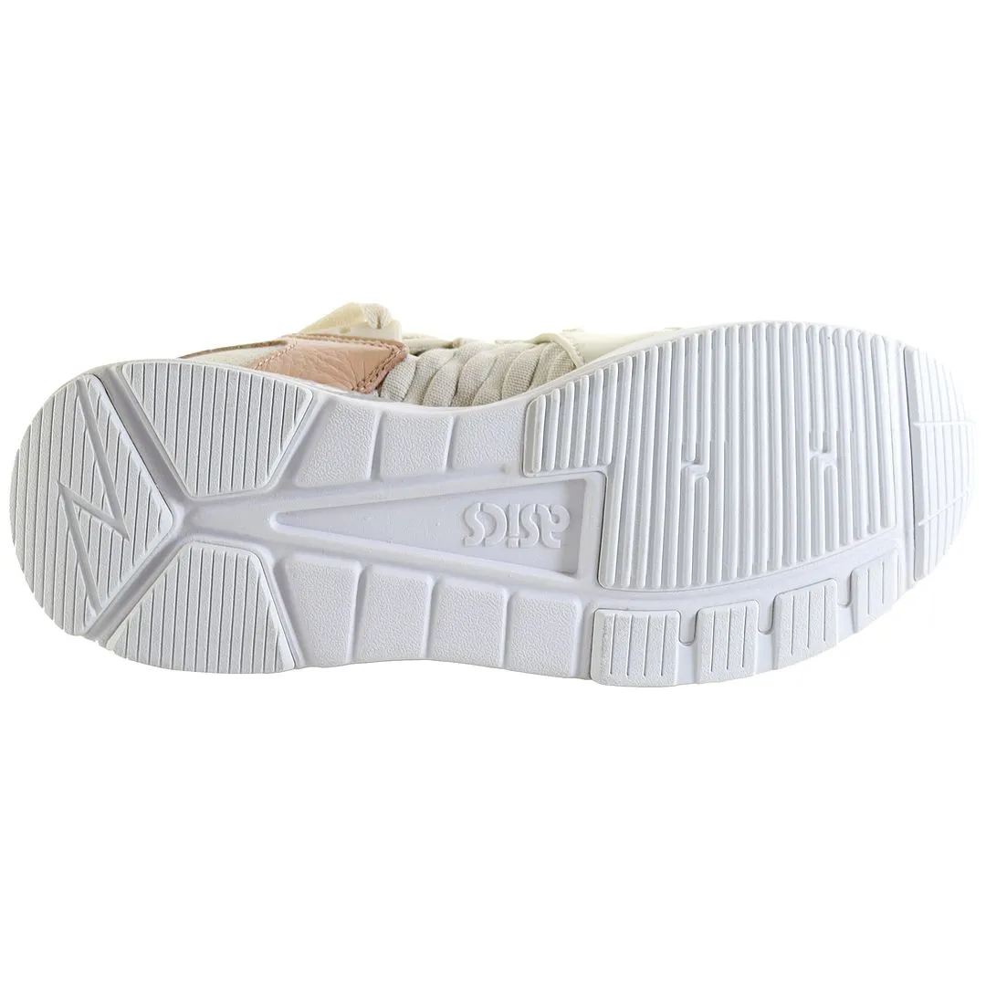 Classic Asics Tiger Shoes Asics Gel-Lyte V Sanze Knit Mens Beige Trainers