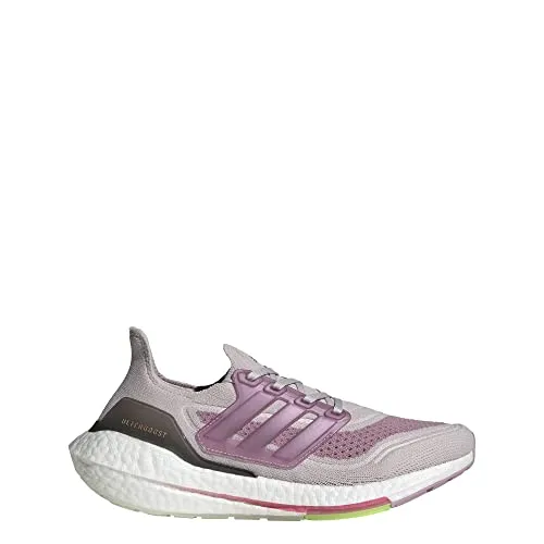 adidas Women's Ultraboost 21 Running Shoe, Ice Purple/White/Rose Tone, 8.5 Adidas Gamecourt 2 Tennis Shoes