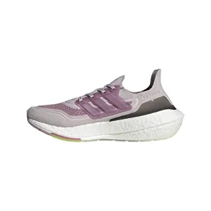 adidas Women's Ultraboost 21 Running Shoe, Ice Purple/White/Rose Tone, 8.5 Adidas Mountain Bike Shoes