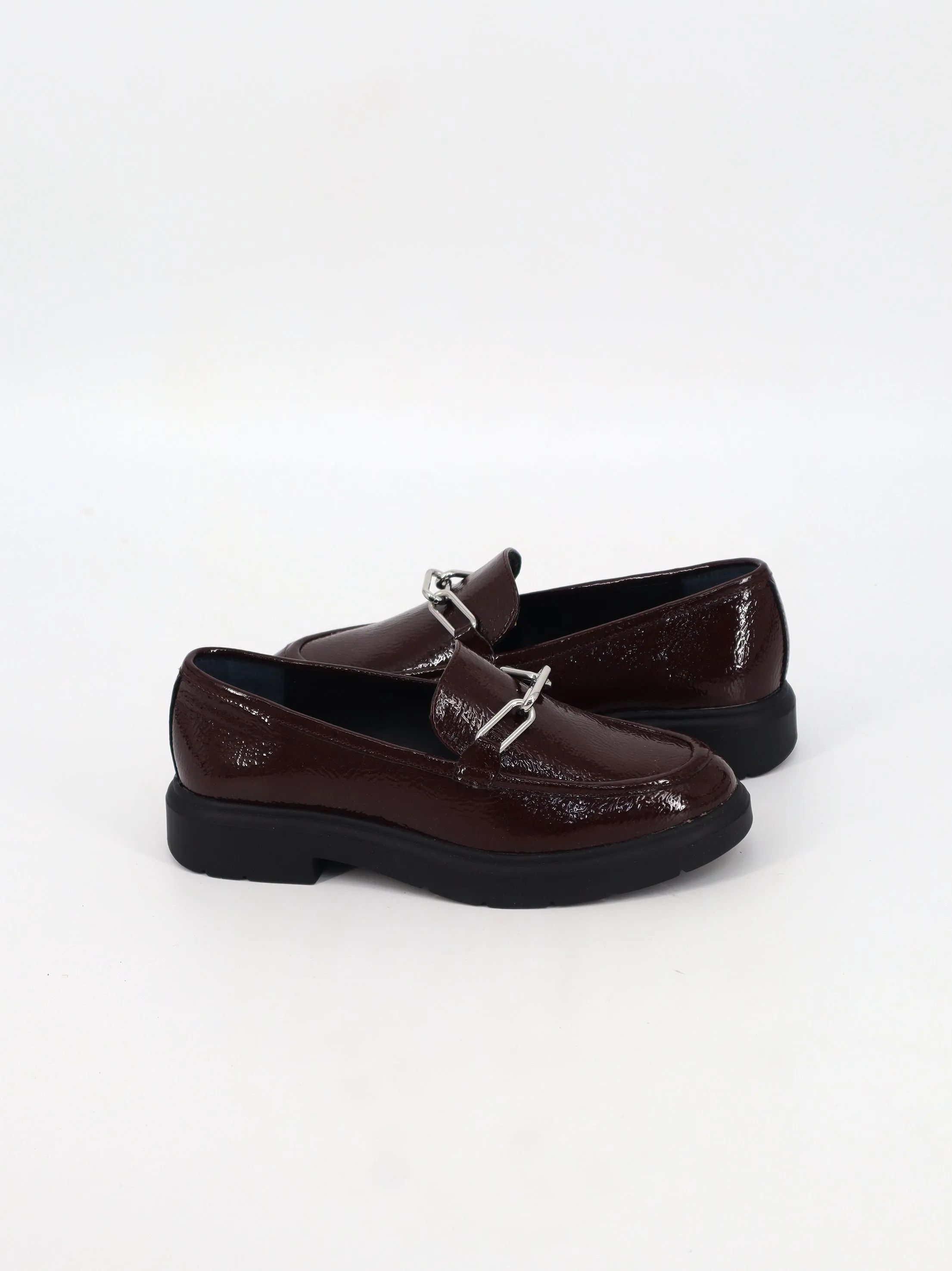 Women's Leather Casual Shoes,Burgundy Best Flat Party Shoes