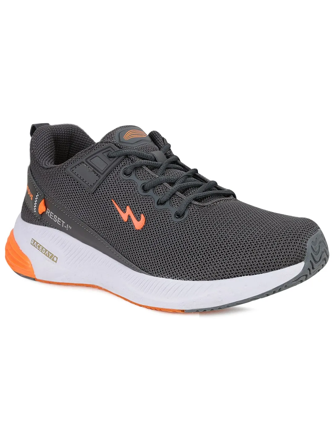 Best Running Shoes With Cushion REFRESH PRO Grey Men's Running Shoes