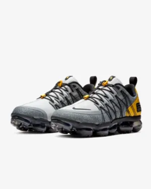 Nike Air Vapormax Run Utility "Grey Amarillo" Shoes Sneakers Men Sale Size US 7, 8, 8.5, 9, 10, 11 Hard Toe Sneakers