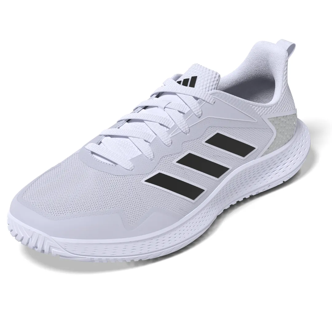Adidas Defiant Speed Mens Tennis Shoes - White/Black/Silver Adidas Neutral Running