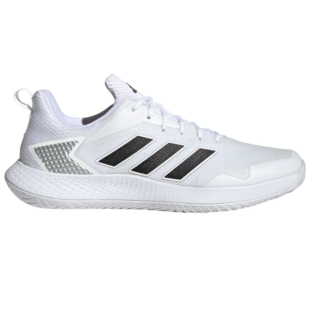 Adidas Defiant Speed Mens Tennis Shoes - White/Black/Silver Adidas Shoes Custom