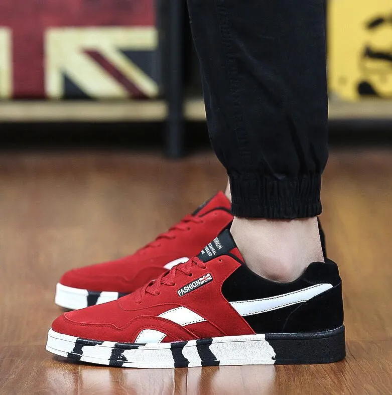 Fashion Men Casual Shoes Spring Autumn Mens Trainers Breathable Flats Walking Shoes Insoles For Work Boots