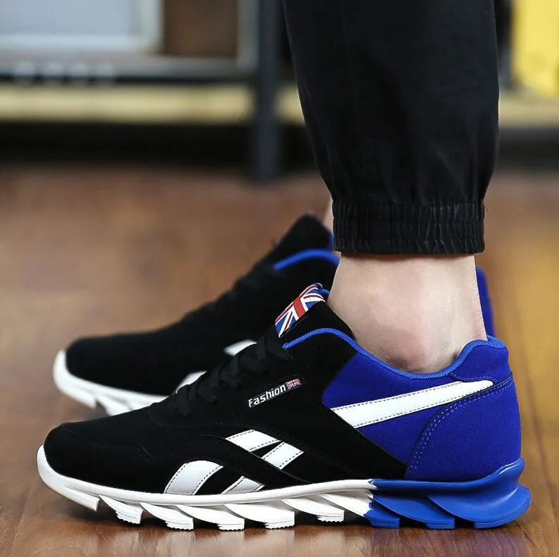 Fashion Men Casual Shoes Spring Autumn Mens Trainers Breathable Flats Walking Shoes Smooth Bottom Work Boots