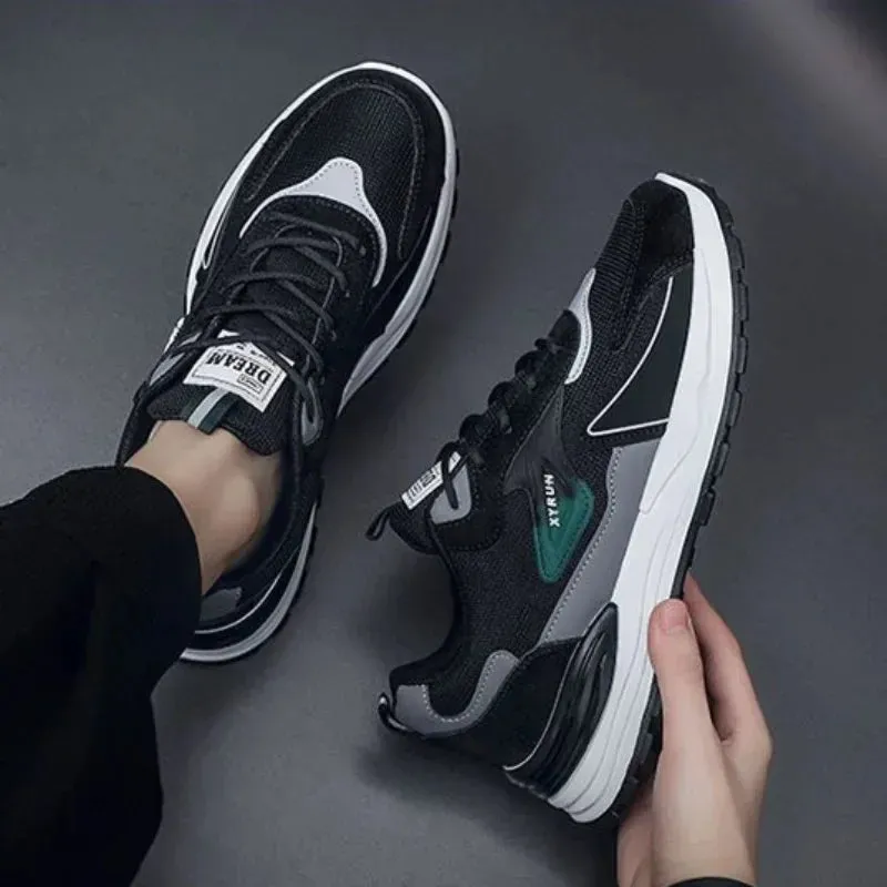 Winter Shoes Flat Pedals Fashion Men's Shoes Mesh Breathable Casual Sneakers