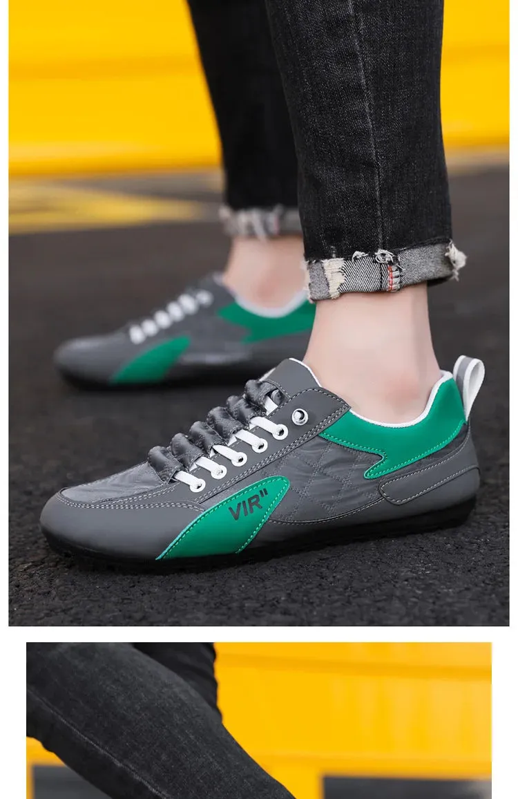 Fashion Soft Soled Shoes for Men Trendy Forrest Gump Shoes Summer Breathable Slippers Sports Shoes Rhinestone Slides