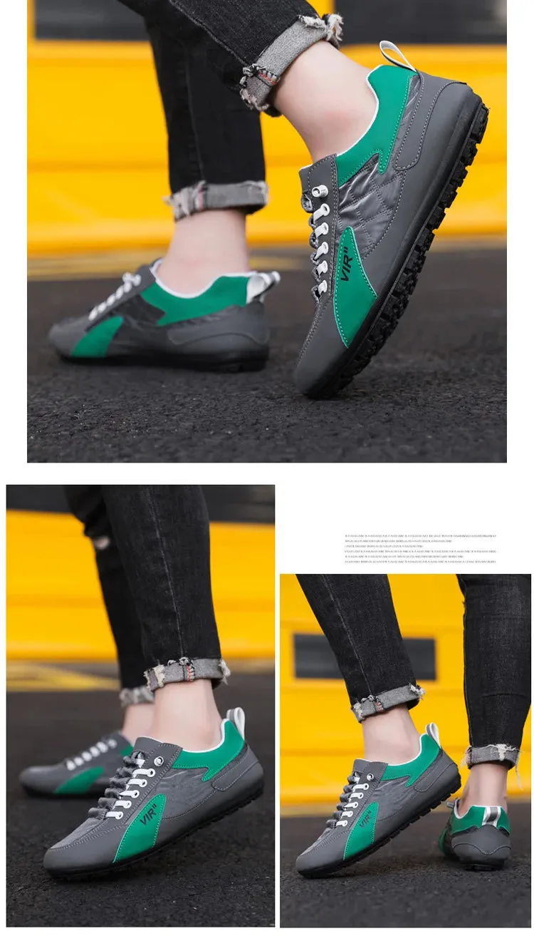 Fashion Soft Soled Shoes for Men Trendy Forrest Gump Shoes Summer Breathable Slippers Sports Shoes Islander Slippers