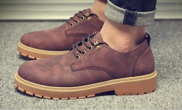 Top fashion Men Work Shoes Fashion Sneakers Durable Comfortable Work Boots