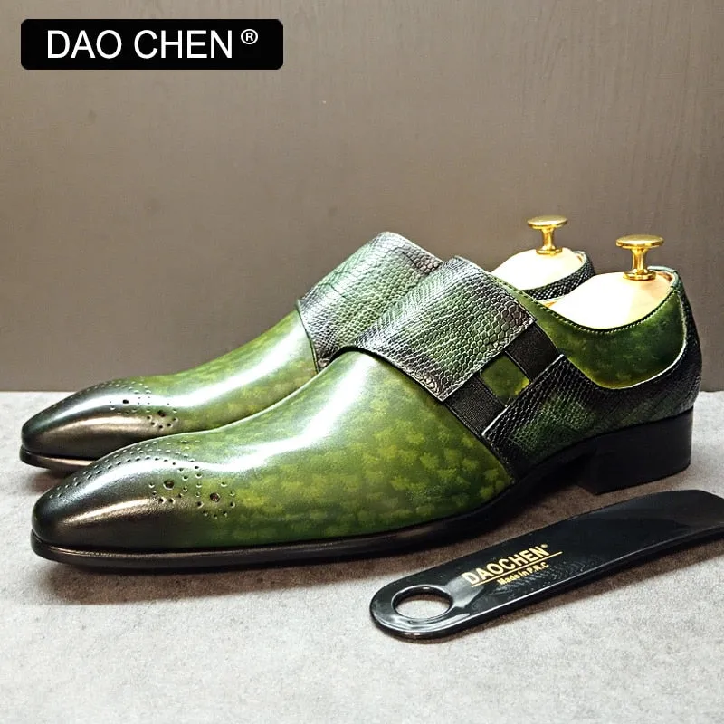 MIXED COLORS SLIP ON MENS DRESS SHOES WEDDING LOAFERS SHOES FOR MEN Slip On Suede Loafers