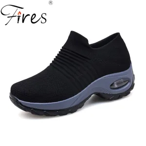 Fires Women's Running Shoes Summer Sneakers Athletic Woman Sport Shoes Ladies Walking Shoes Soft Light Outdoor Zapatillas Mujer Running On Road Shoes