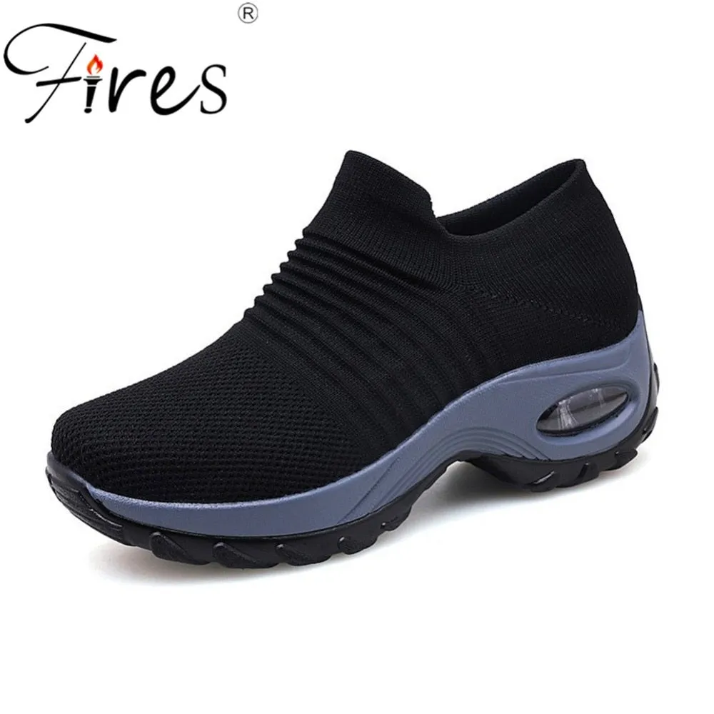 Fires Women's Running Shoes Summer Sneakers Athletic Woman Sport Shoes Ladies Walking Shoes Soft Light Outdoor Zapatillas Mujer Best Easy Run Shoes