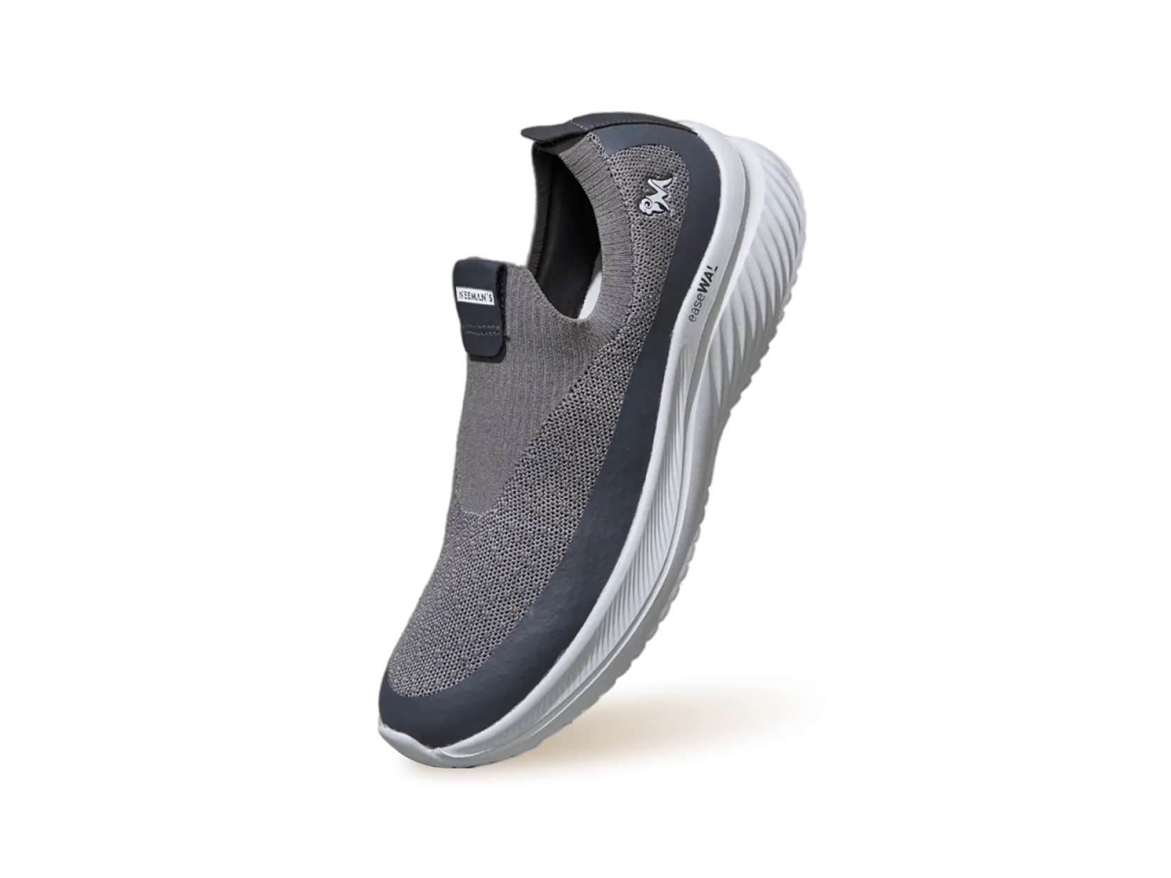 Jumpstart Slip On Ease Walk Slip Ons : Grey