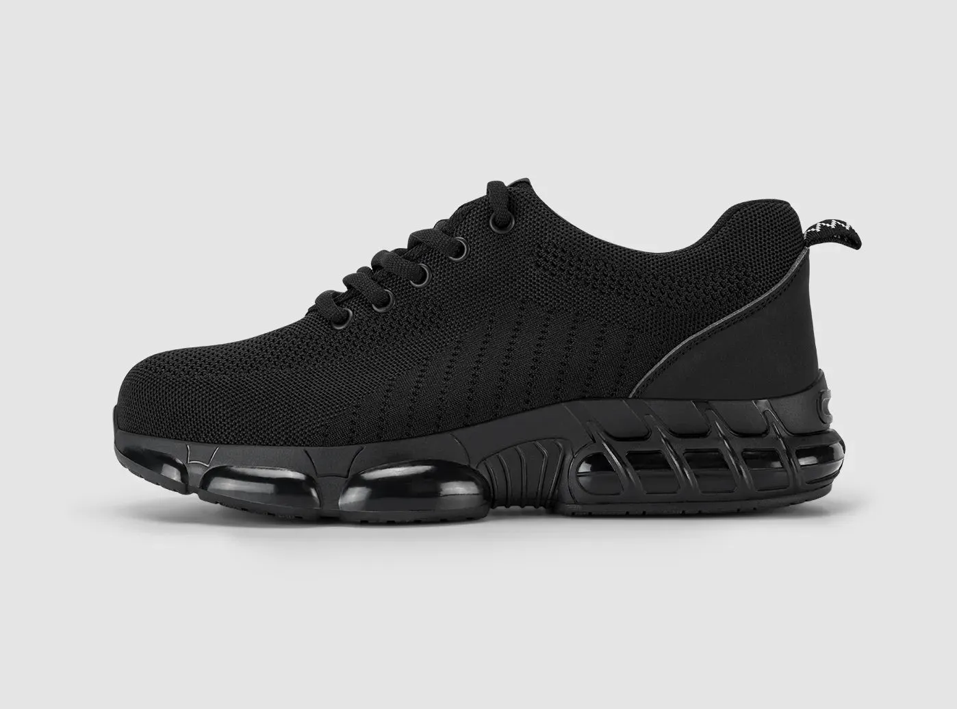 FitVille Men's Breathable Safety Shoes Resole Work Boots