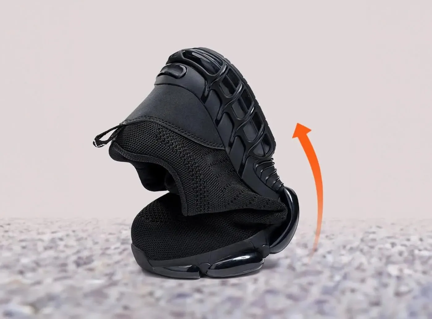 FitVille Men's Breathable Safety Shoes Good Socks For Work