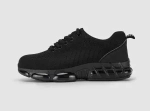 FitVille Men's Breathable Safety Shoes Work Boots Style