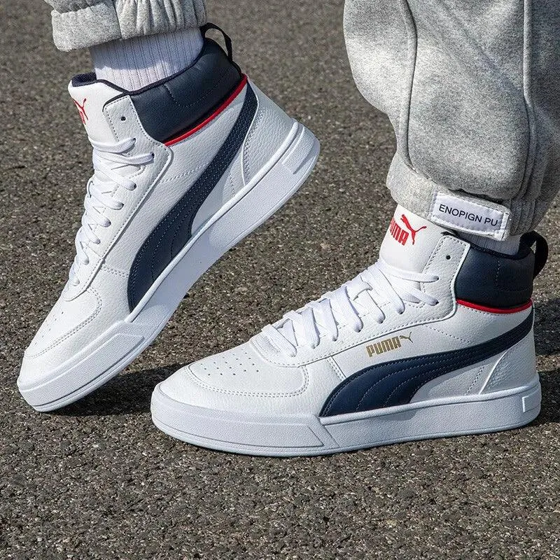 PUMA unisex 2024 spring new casual shoes wear-resistant cushioning warm high-top couple sneakers Asics Race Walking Shoes