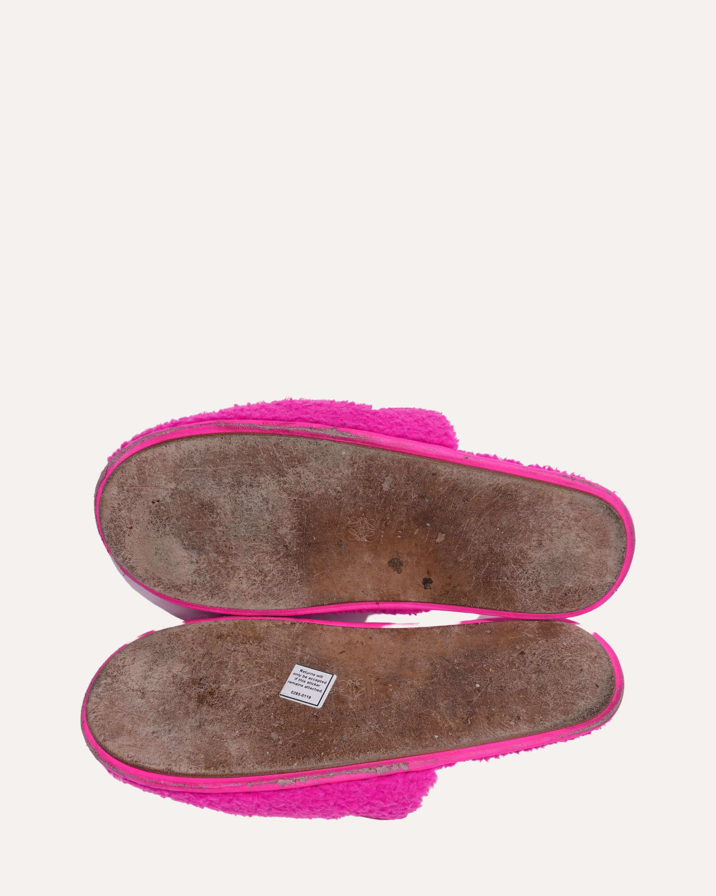 Fleece Slides Toddler Sandals With Straps