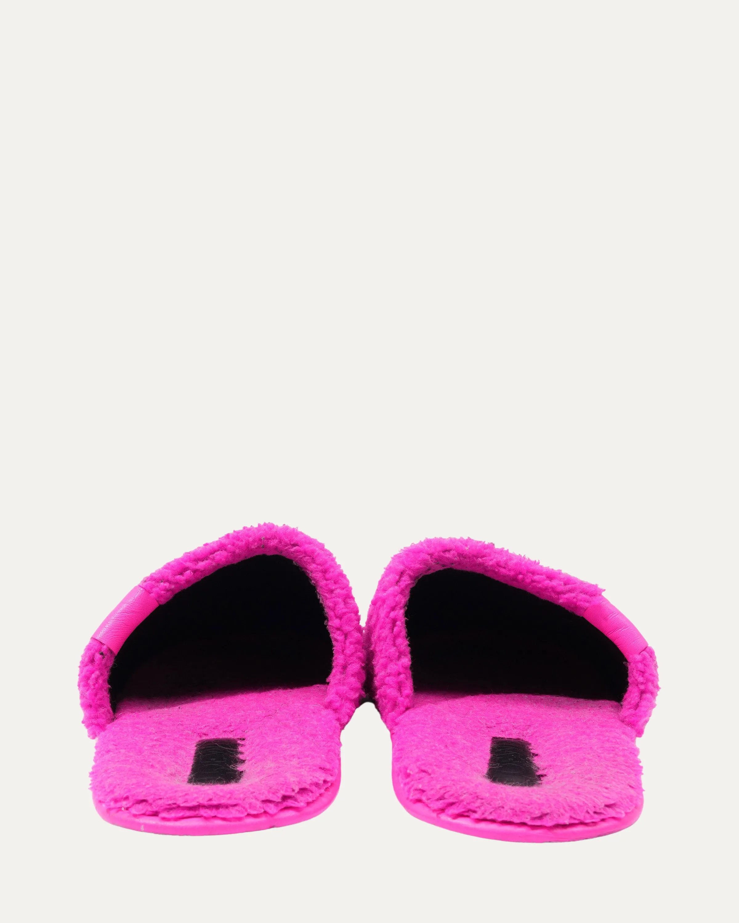 Moccasin Sandals Fleece Slides