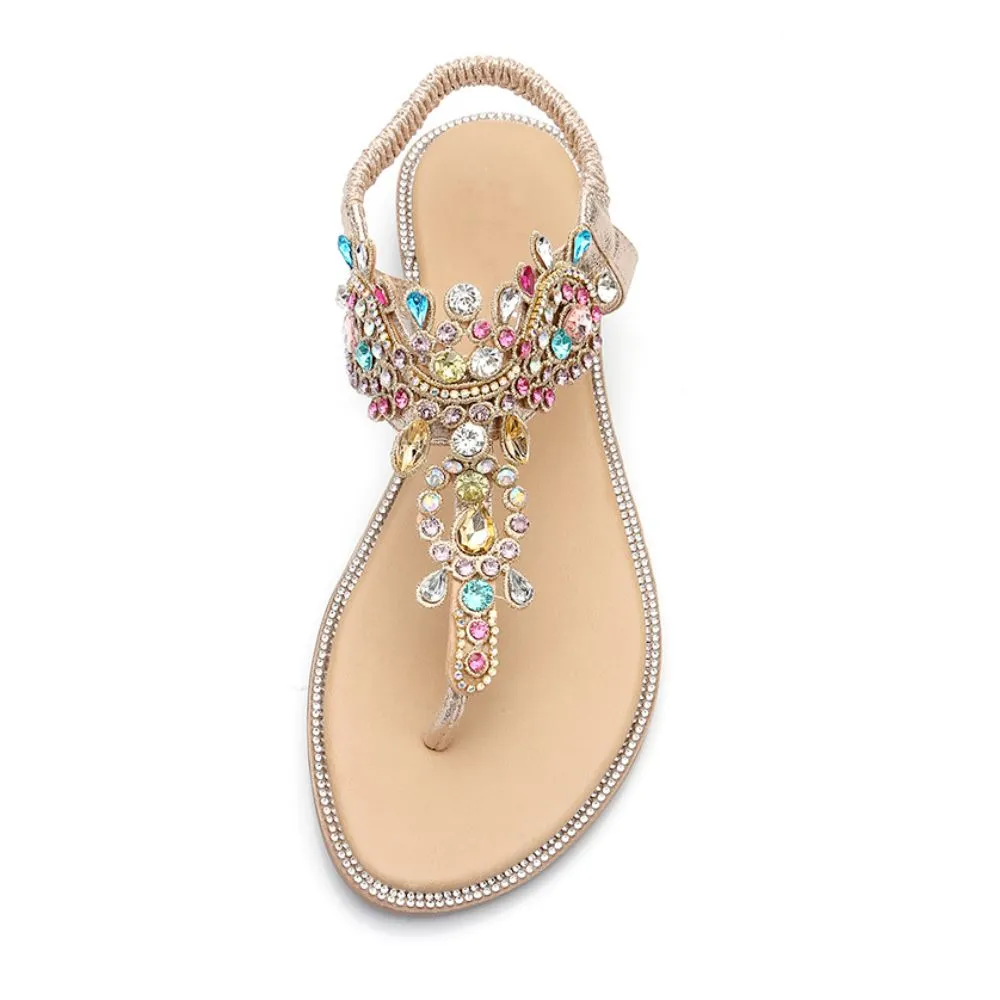 Teva Hurricane Sandals Rhinestone Gladiator Leather Sandals