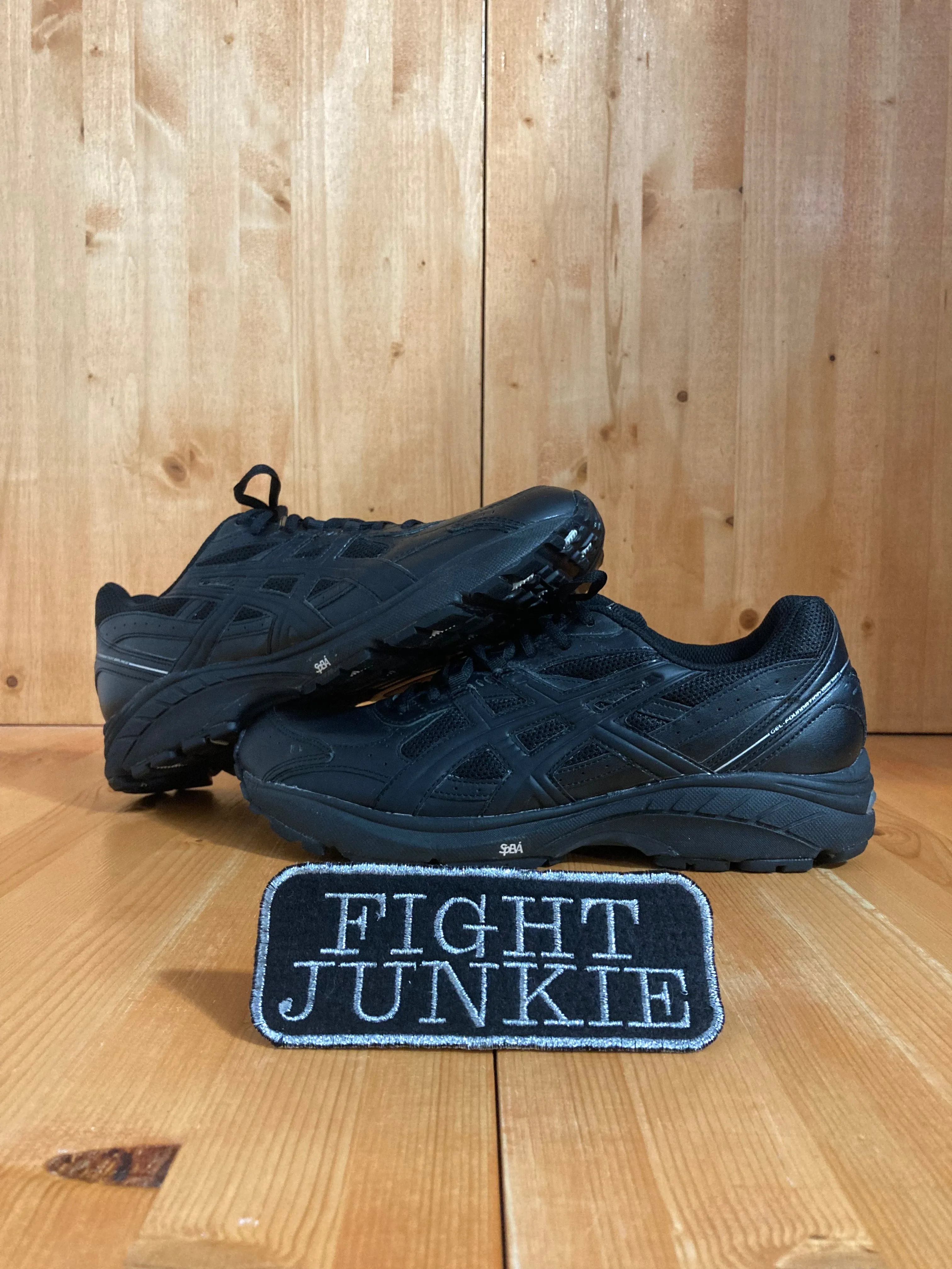 ASICS GEL FOUNDATION WALKER DUO MAX Men Size 10.5 Walking Shoes Sneakers Black Q110L Sport Shoes Asics Gel