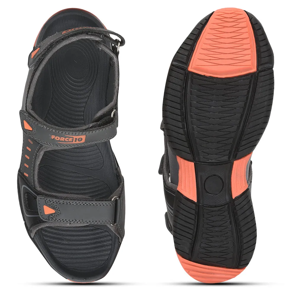 Sweaty Slippers Force 10 Casual Sandal For Men (Grey) ROMANIA-1 By Liberty
