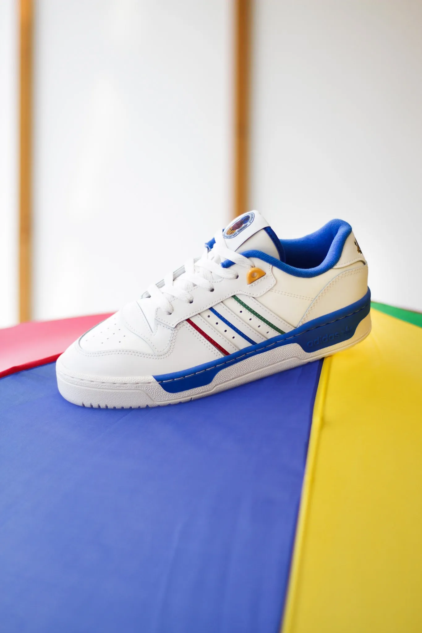 RIVALRY LOW "CLOUD WHITE" Light Adidas Running Shoes