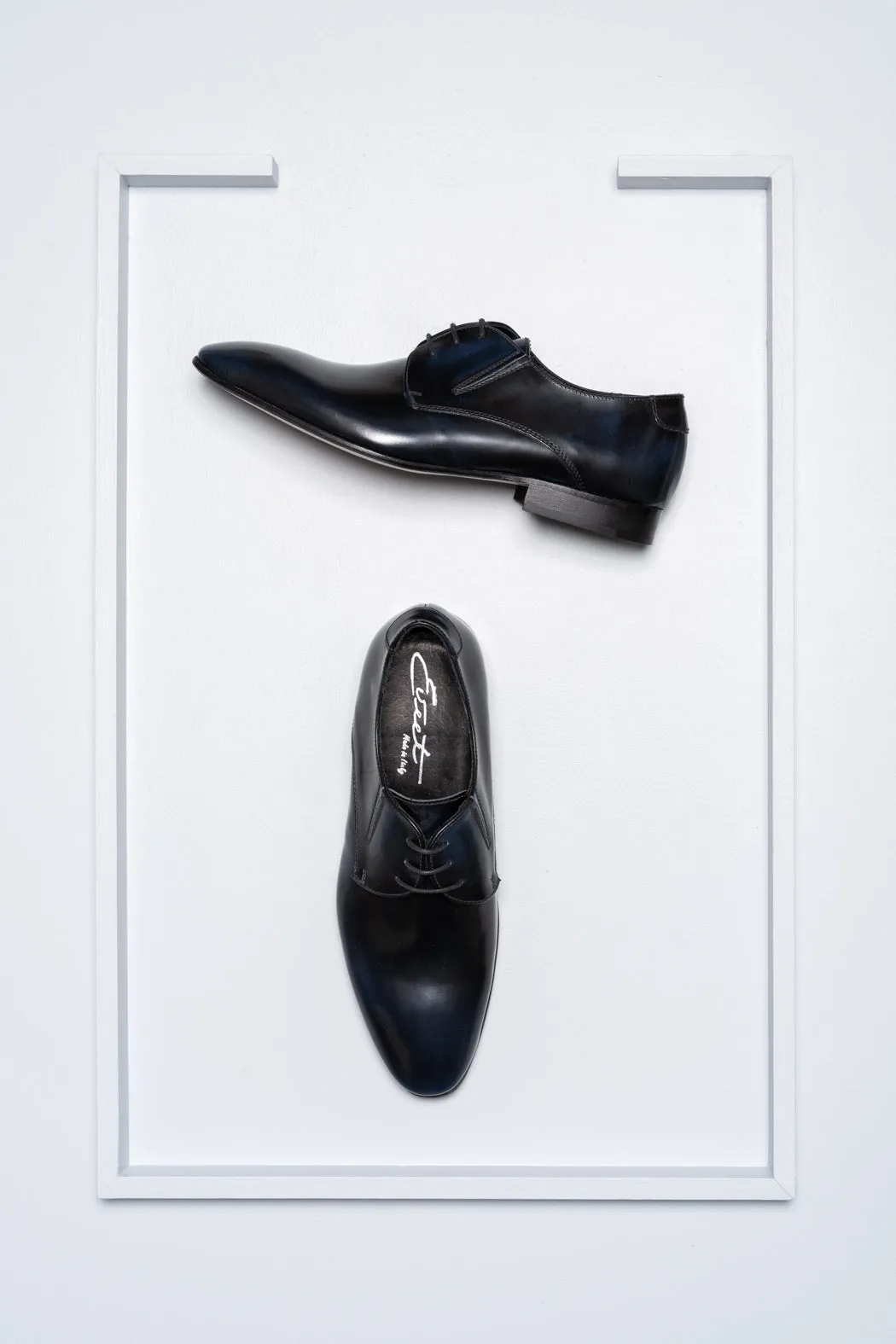 FRANCESCO Lace Up Shoes Flat Closed Toe Wedding Shoes