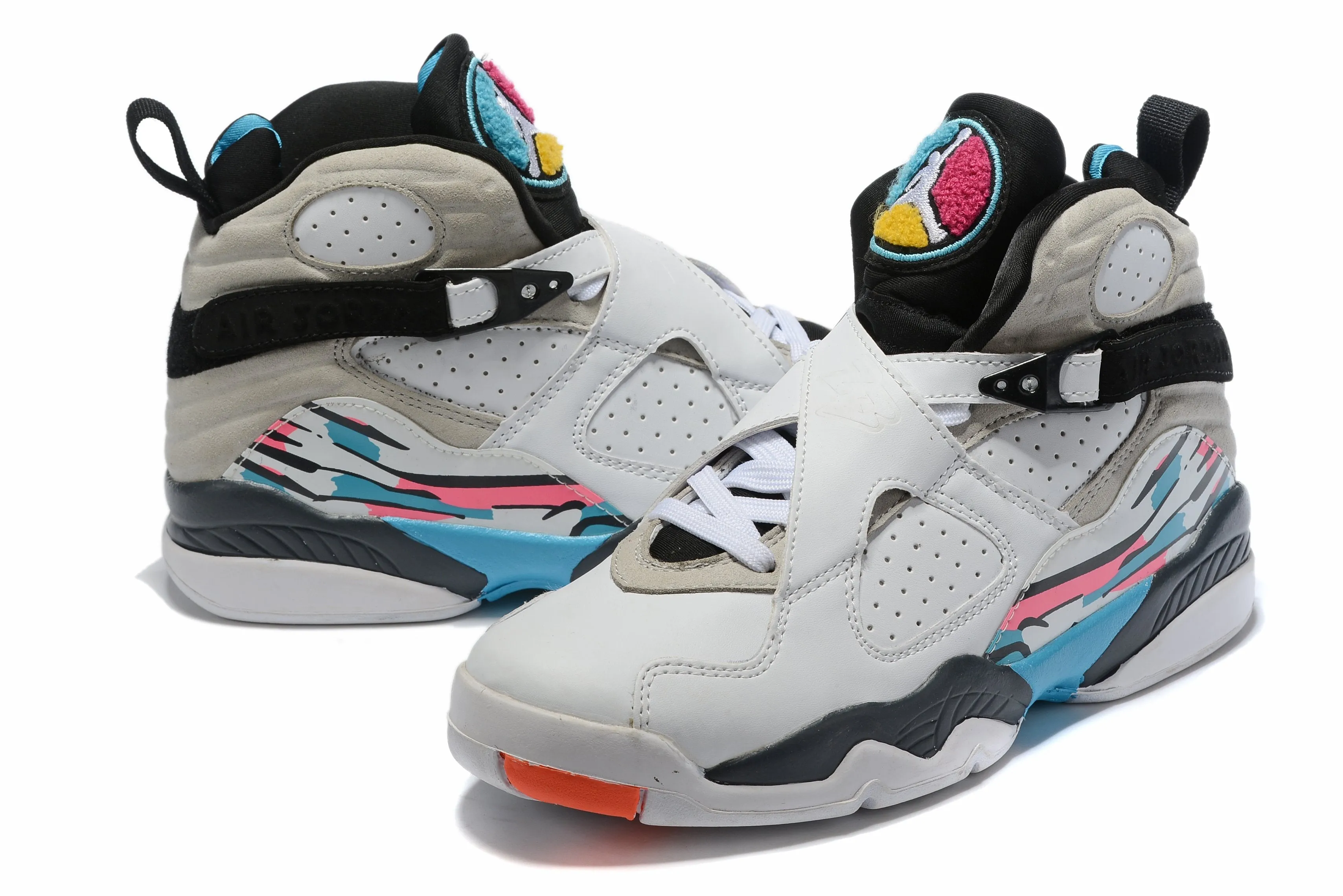 Different Types Of Asics Shoes Nike Air Jordan 8 Retro 'South Beach' Sneaker Shoes Sale Men Size 8-13