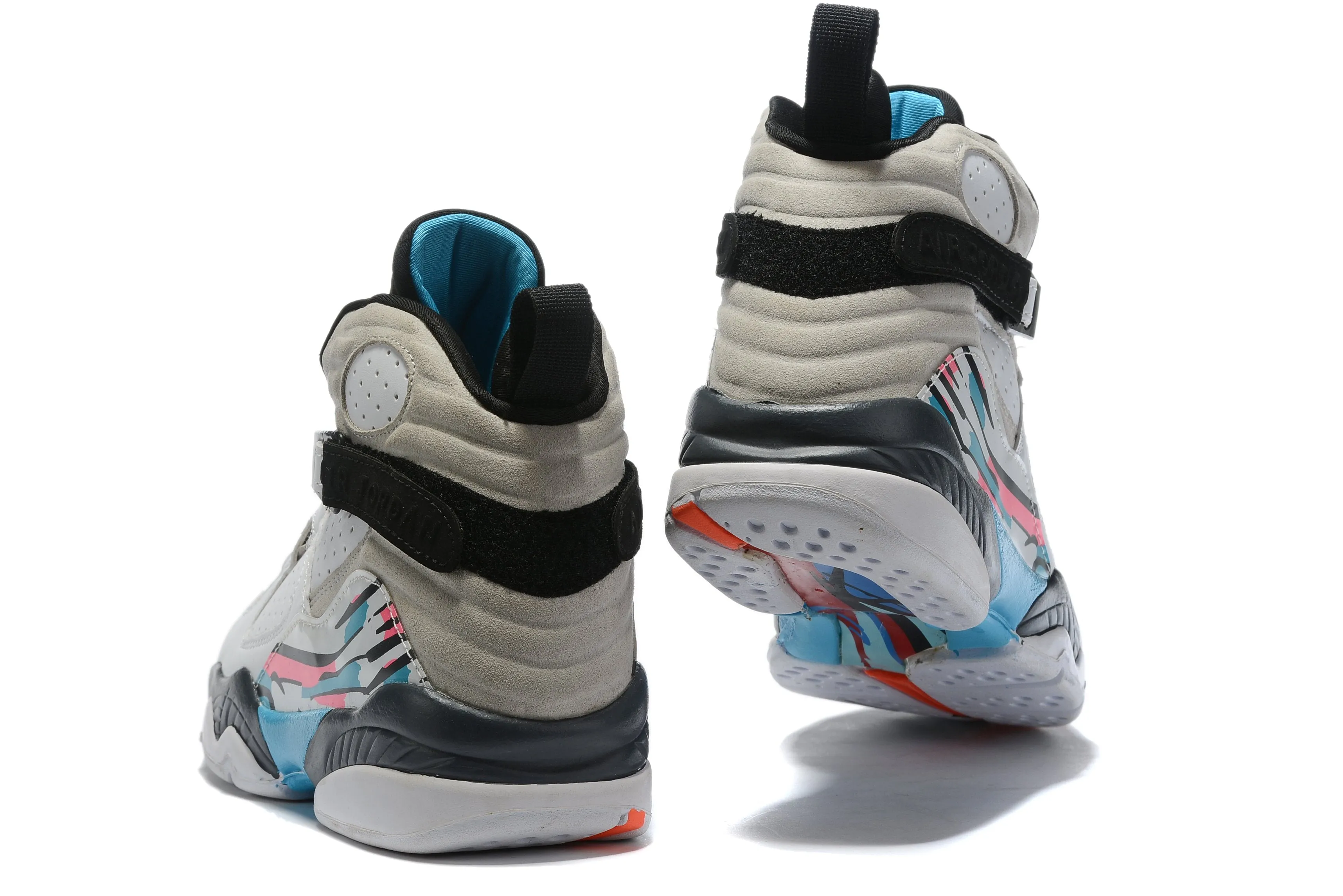 Asics Shoes Gel Nike Air Jordan 8 Retro 'South Beach' Sneaker Shoes Sale Men Size 8-13