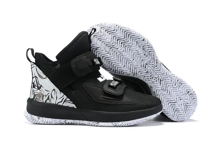 Nike Lebron Soldier XIII 13 Black Grey Men Sneaker Shoes Sale Size US7,8,8.5,9,10,11,12 Asics Shoes Noosa Tri 16