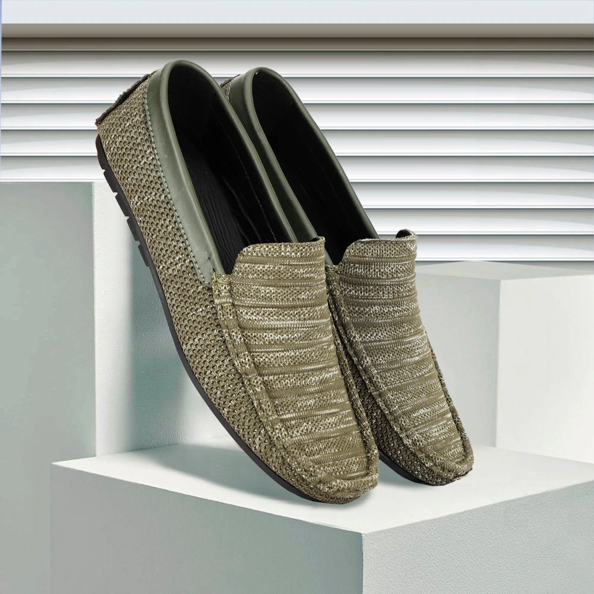 Buxton Men Suede Square Toe Comfort Insole Loafers Corkys Loafers